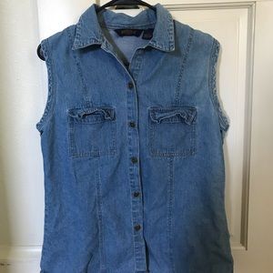 Denim vest